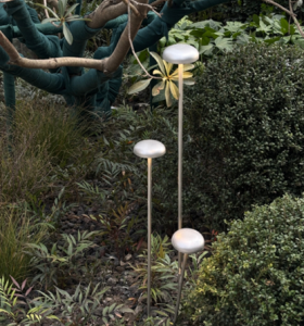 Garden Lamp WD-C781 | LED 3*2w | electroplated surface | Stainless Steel Finish | IP65