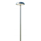 Garden Lamp WD-C781 | LED 3*2w | electroplated surface | Stainless Steel Finish  | IP65