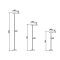 Garden Lamp WD-C781 | LED 3*2w | electroplated surface | Stainless Steel Finish  | IP65