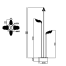 Garden Lamp WD-C916 | Copper Lamp Head | Frosted Acrylic | Landscape Luminaires | IP65