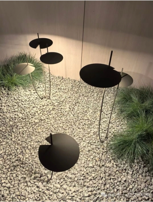 Landscape Lamp WD-C251 | Stainless Steel Garden Lamp | Frosted Acrylic | Lotus Shape | IP55