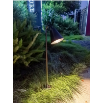 Garden Lamp WD-C501 | Aluminum Lamp Body | IP56 | Thick Tempered Glass | 304 Stainless Steel Pole