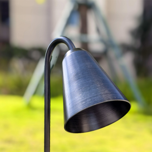 Garden Lamp WD-C501 | Aluminum Lamp Body | IP56 | Thick Tempered Glass | 304 Stainless Steel Pole