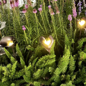Garden Lamp WD-C068 | stainless steel | IP65 | Frosted acrylic diffuser | brass Lamp head