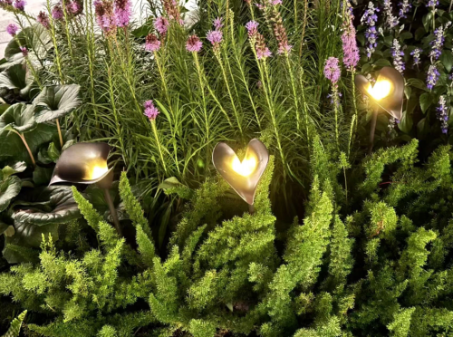 Garden Lamp WD-C068 | stainless steel | IP65 | Frosted acrylic diffuser | brass Lamp head
