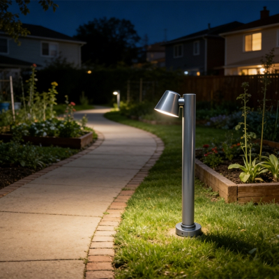 Aluminum Garden Lamp | Landscape Light WD-C303 | IP56 | Thick tempered glass | Adjustable lamp head