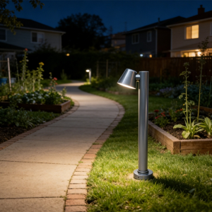 Aluminum Garden Lamp | Landscape Light WD-C303 | IP56 | Thick tempered glass | Adjustable lamp head