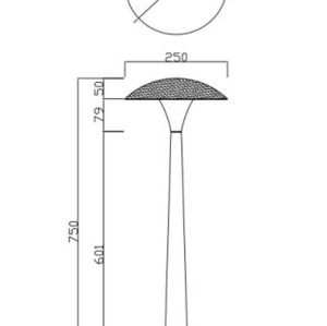 Landscape Light WD-C287 | IP55 | Aluminum Lamp Body | Tempered glass | with Light Guide Plate