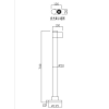 Landscape Lamp WD-C274 | Tempered Glass | Aluminum Garden Light | IP56 | UV-resistant