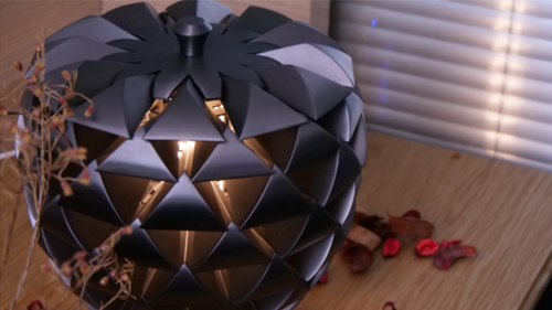 Apple Shape | stainless steel Garden Lamp | Landscape Light WD-C919 | IP55 | striped acrylic tube