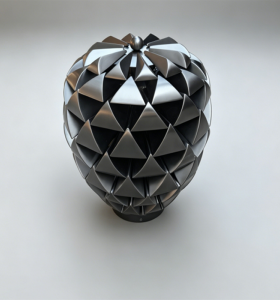 Apple Shape | stainless steel Garden Lamp | Landscape Light WD-C919 | IP55 | striped acrylic tube