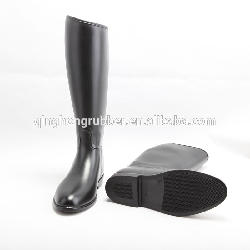 China manufacturer Slash PVC men's riding boots