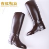 Qinghong Footwear Horse riding boots winter riding boots slash PVC women riding boots