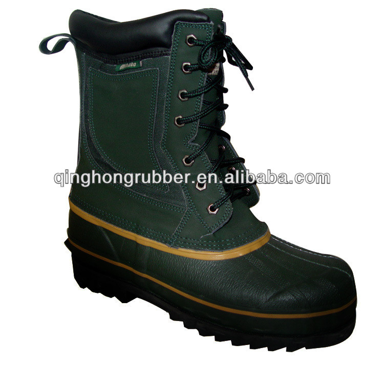 100% waterproof warm snow boots with cotton lining