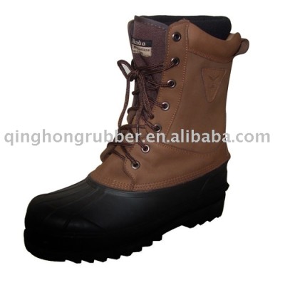 Leather Snow Boot