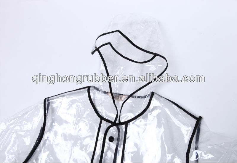 2014 ladies fashion pvc rain coat sex women's rain cloth for wholesale