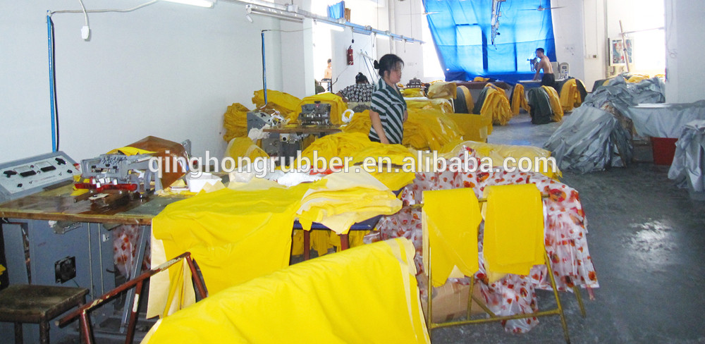 china factory ladies spring transparent EVA 2015 clear raincoat