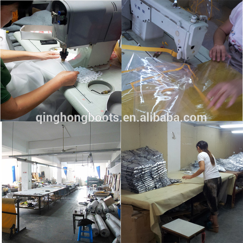 2015 China Factory Wholesale Plastic Women Rain Gear
