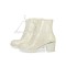colorful fashion High heel rain boots pvc boots for woman