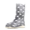 beautiful and cheap lace up woman pvc rain boots in stock