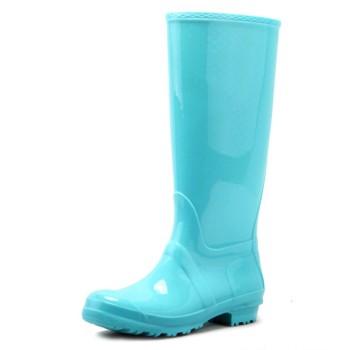 fashion woman gumboots pvc rain boots in stock