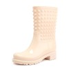 beautiful and cheap woman pvc rain boots wholesale