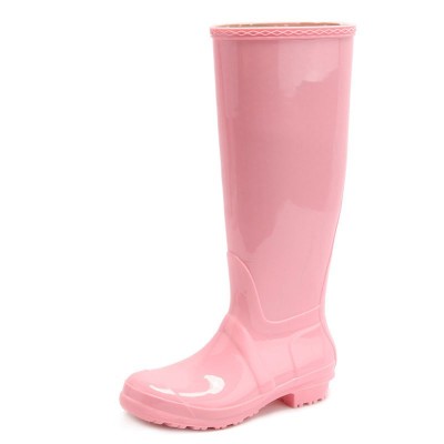 hotsales fashion gumboots pvc rain boots for woman