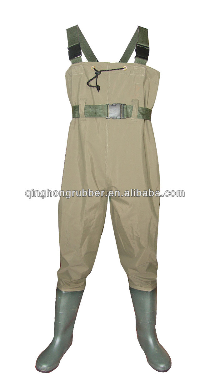 pvc/ nylon fishing wader