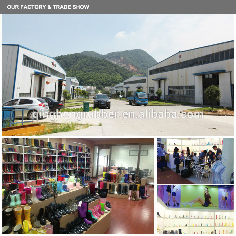 2014 china factory good quality high heel gumboots for men
