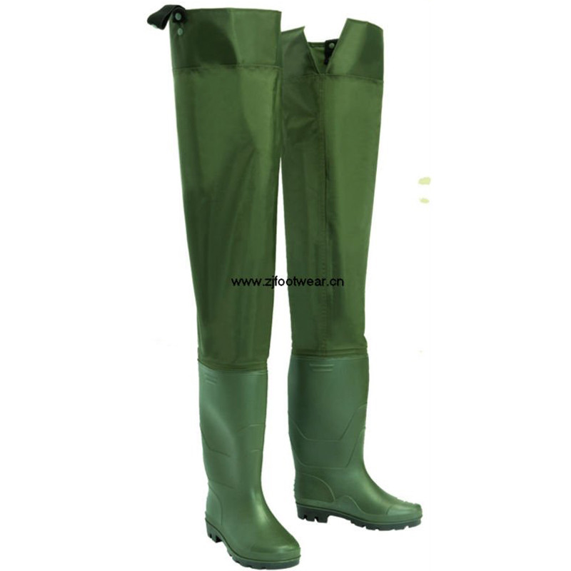 Camo chest fishing wader