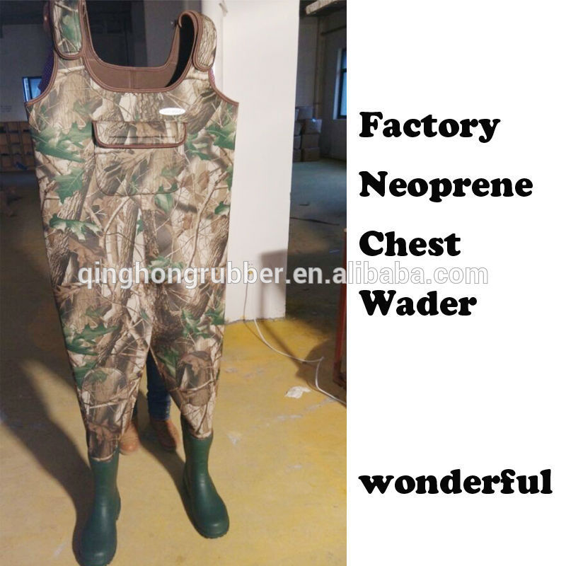 China Factory 4-5mm Neoprene fishing Wader