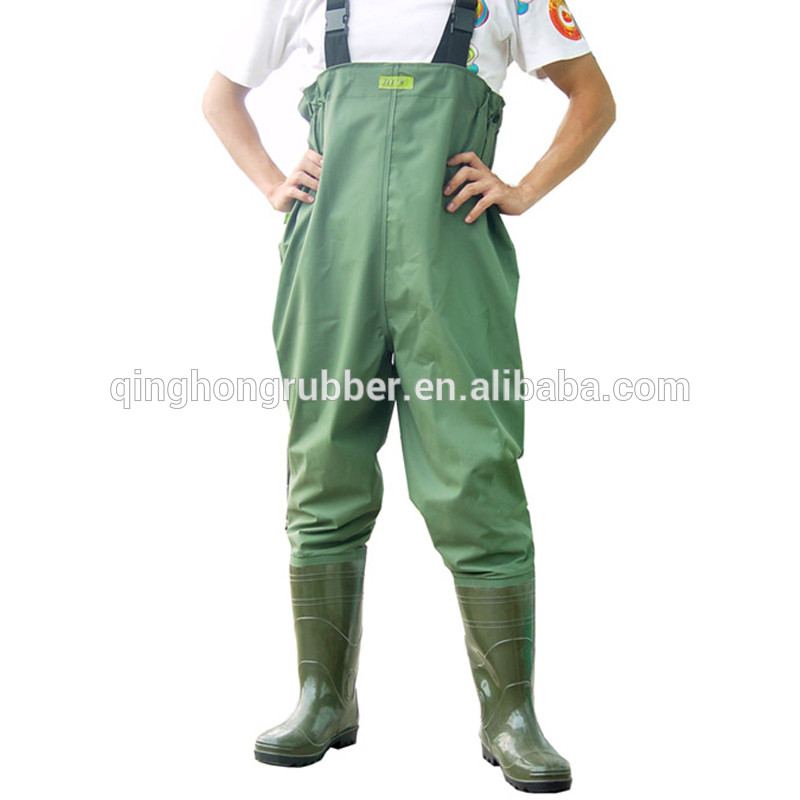 China Factory Rubber Boots Fishing Neoprene Waders