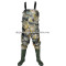 safety camo chest waterproof fishing wader