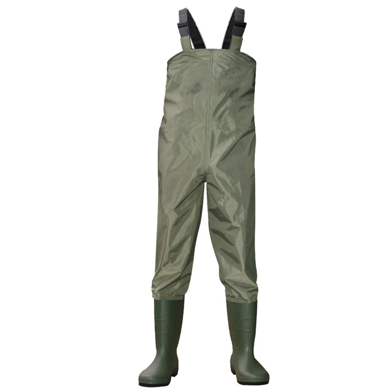 70D Nylon Fishing Wader, Men Chest Wader, Waterproof Wader Suit