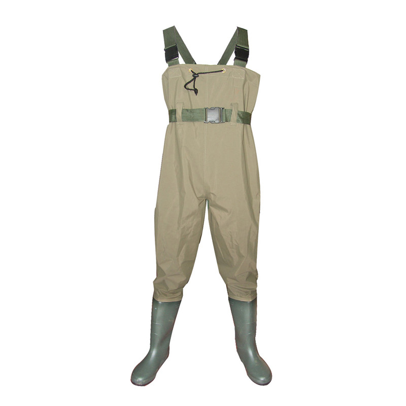 Nylon Camo Fishing Wader Boots, Waterproof Wader Fishing Suit