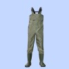 high quality 210t nylon pvc chest waders 100% waterproof fishing waders