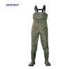 China Factory wader manufacture outdoor nylon fishing breathable plastic waders
