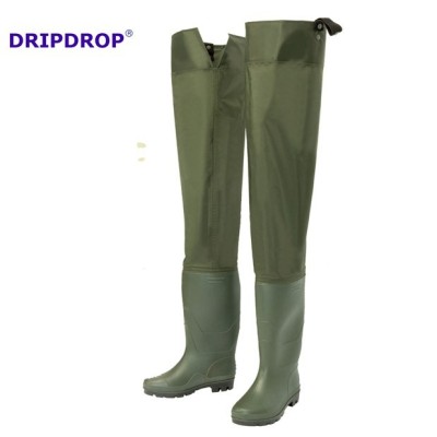 Plus size chest wader Breathable hip waders