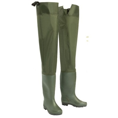 Plus size chest wader Breathable rubber thigh waders