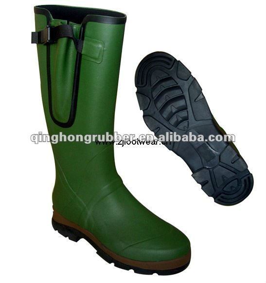 Rubber Zipper Boot for hunting
