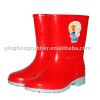 PVC kids rain boots