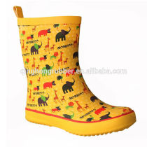 latest fashion rubber rain boots children