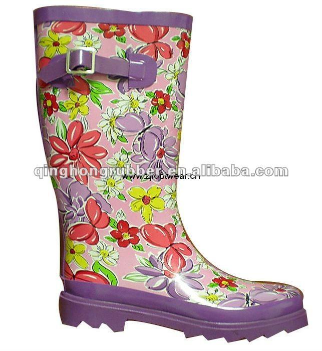 rubber rain boots