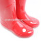 China Supplier Cheap High Heel Red Gumboots Sexy Rubber Boots