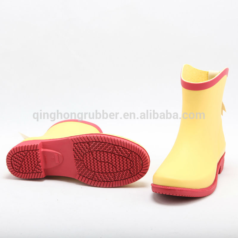 New Style design rubber rain shoes