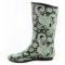 High quality malti specification elastic stretch riding women rubber boots
