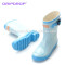 manufacturer custom-made ladies fashion short rubber boots