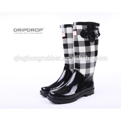 manufacturer custom-made designer ladies rubber rain boots
