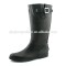 china manufacture rubber rain boots with back zipper
