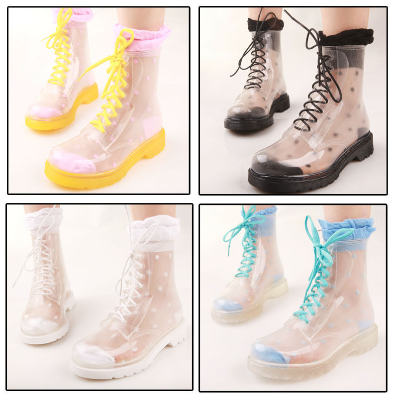 PVC Men/Women Rain Boots for Music Gifts Promotional